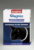 Vlooienband kat reflecterend 1st