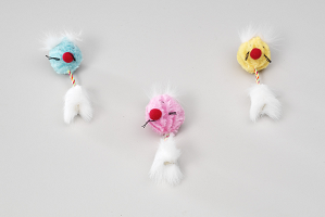 Ball stripe plush Mouse