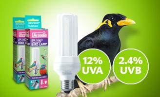 Arcadia Bird Compact Lamp 20Watt