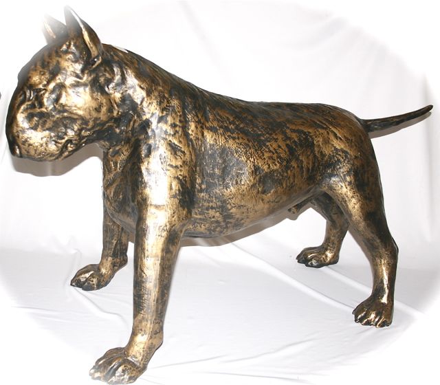Bullterrier Beeld  (ALLEEN AFHALEN)