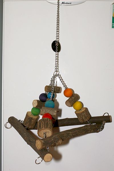 3-Hoek Schommel met Accessoires.