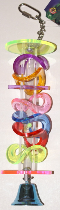 Acryl Cilinder met ringen Large